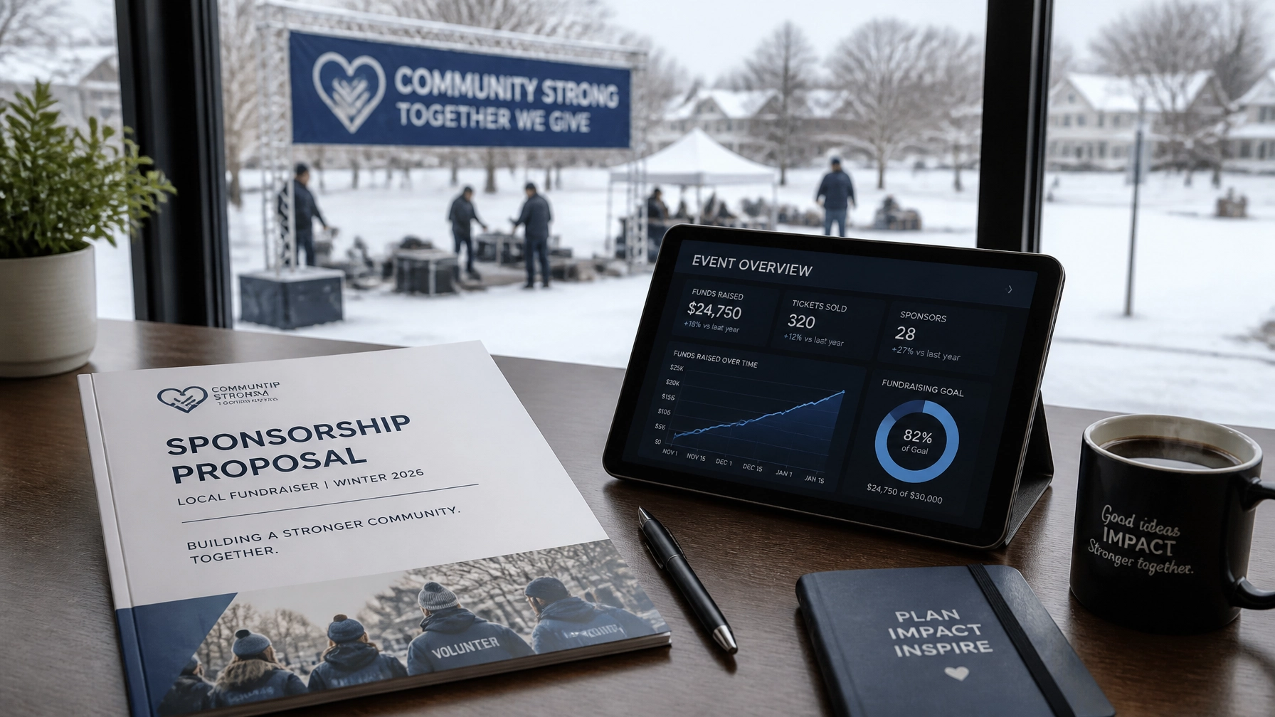 How to Get Local Sponsorships for Your Fundraiser (Even With Zero Connections)